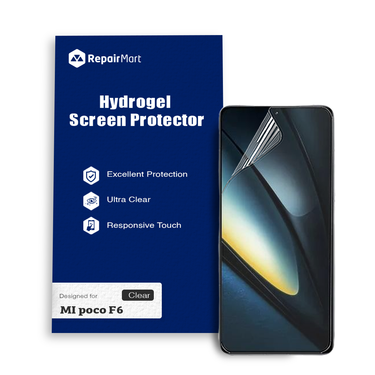 MI Poco F6 Compatible Premium Hydrogel Screen Protector With Full Coverage Ultra HD